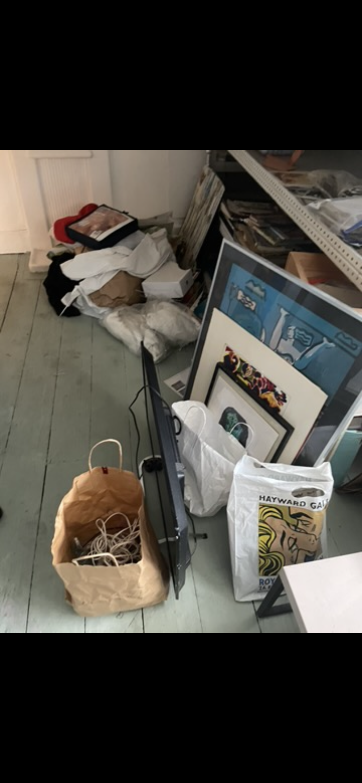 Before house clearance - furniture and belongings, Burgess Hill